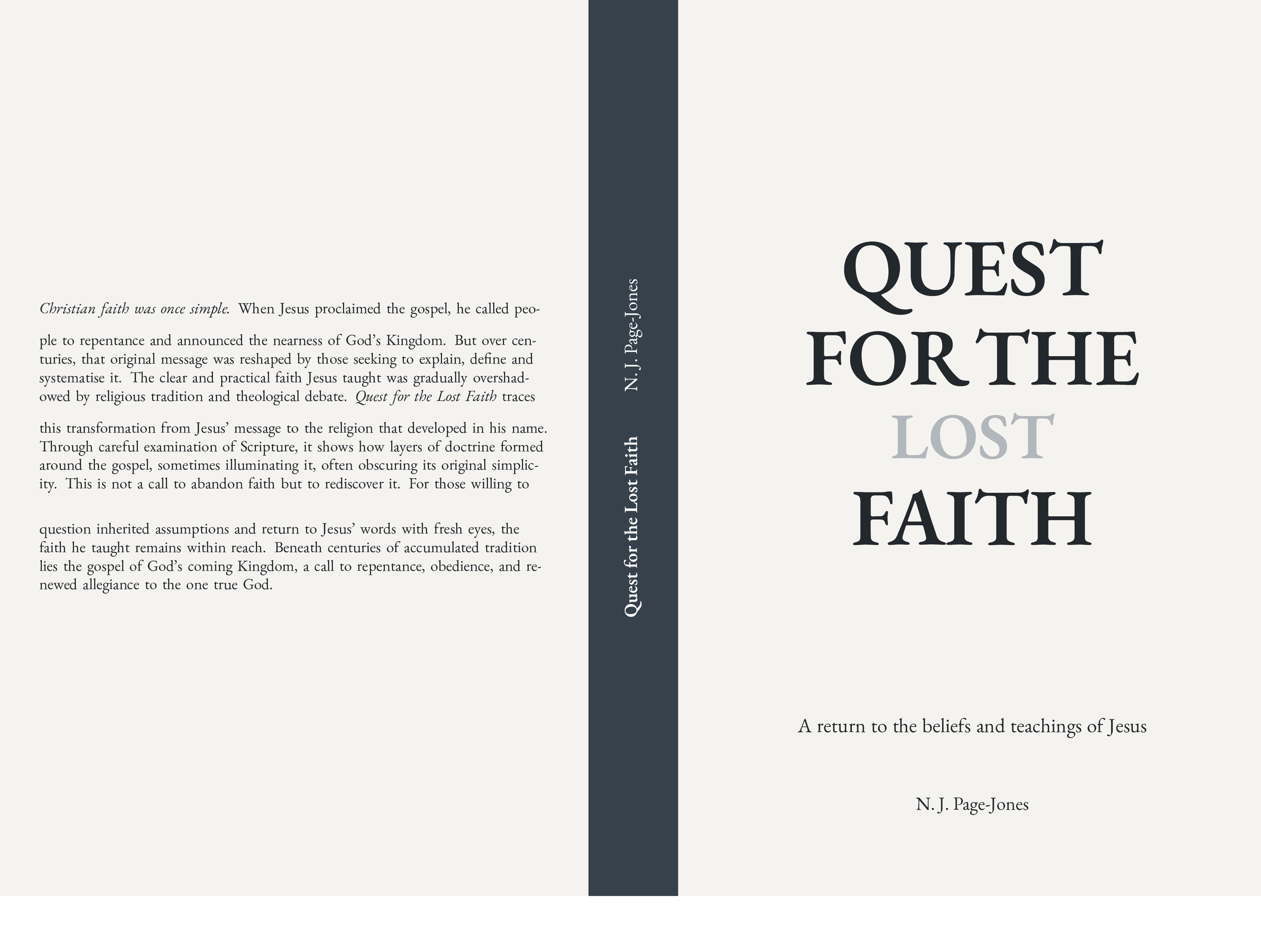 Quest for the Lost Faith book cover